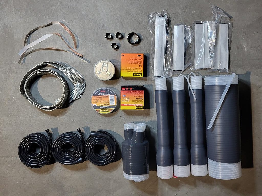 3M Three Conductor Cable Termination Kit 7622-T-110-3G