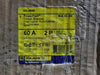 SQUARE D 60 Amp, 2 Pole, 600 volts Circuit Breaker HDL26060