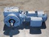 SEW-EURODRIVE 217.41:1 Worm Gear Reducer SF67A w/ 0.5hp Electric Motor SF67DT80K6BMG05HF