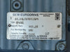 SEW-EURODRIVE 217.41:1 Worm Gear Reducer SF67A w/ 0.5hp Electric Motor SF67DT80K6BMG05HF
