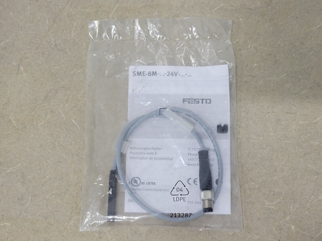 FESTO Proximity Sensor SME-8M-DS-24V-K-0 3-M8D