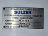 SULZER Remanufactured Pump Power End MCA32-4 w/ Impeller