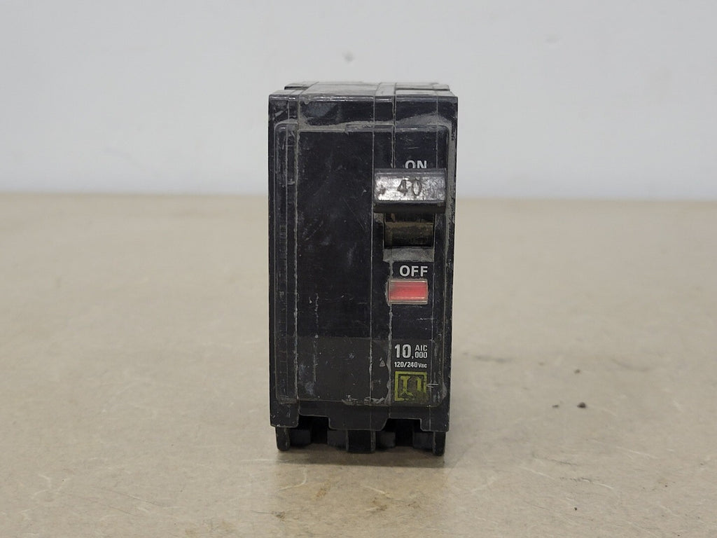 SQUARE D 40 Amp, 2 Pole, 120/240 volts Circuit Breaker QO240