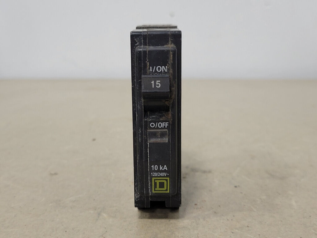 SQUARE D 15 Amp, 1 Pole, 120/240 volts Circuit Breaker QO115
