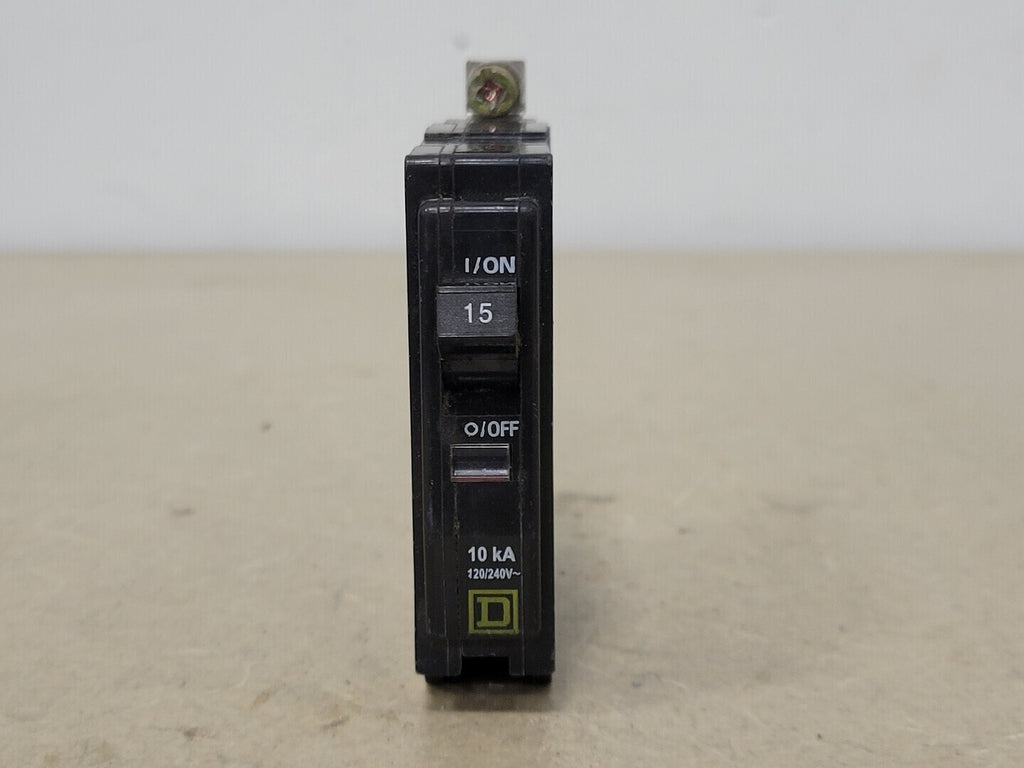 SQUARE D 15 Amp, 1 Pole, 120/240 volts Circuit Breaker QOB115