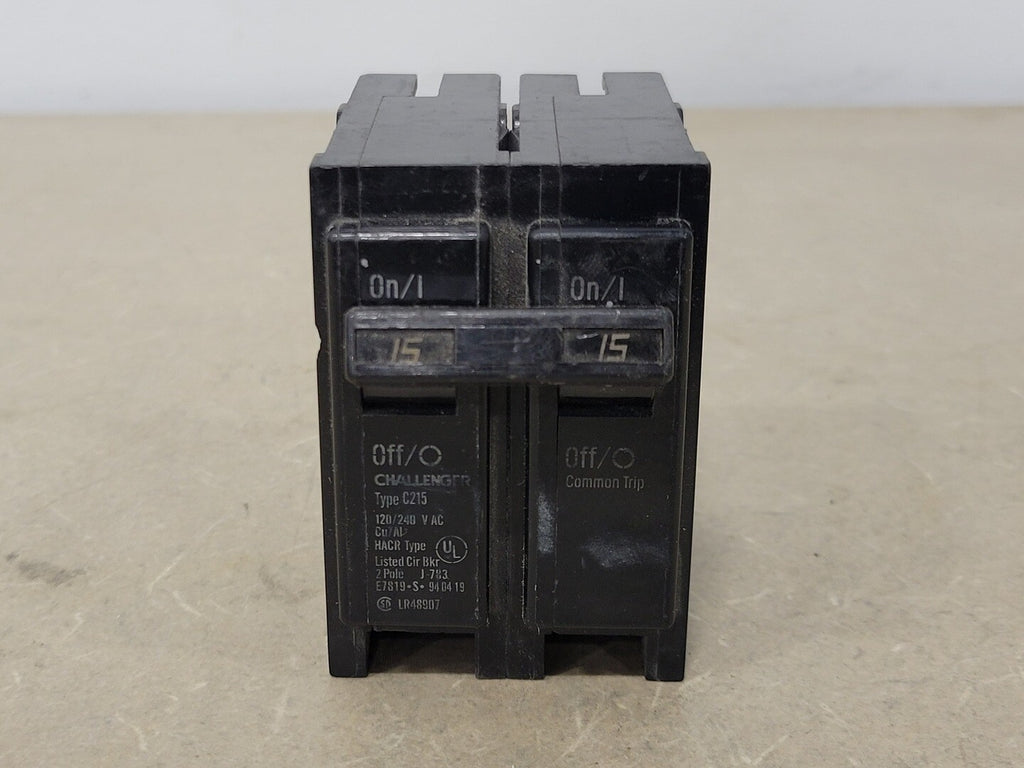 CHALLENGER 15 Amp, 2 Pole, 120/240 volts Circuit Breaker C215