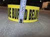 TECHSPAN Barricade Tape TT-800, Caution Electric Line Buried Below