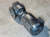 WEG 10.03:1 Gear Reducer SAF67A w/ 3.7 kW Electric Motor 