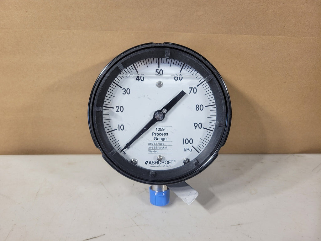 ASHCROFT 4.5", 14.50 PSI Pressure Gauge 451259SL04LXC9GVNH