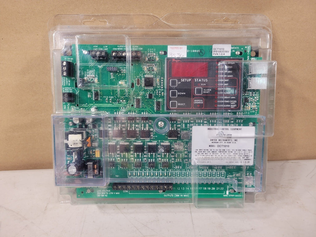 DWYER INSTRUMENTS Dust Collector Timer Controller DCT1010