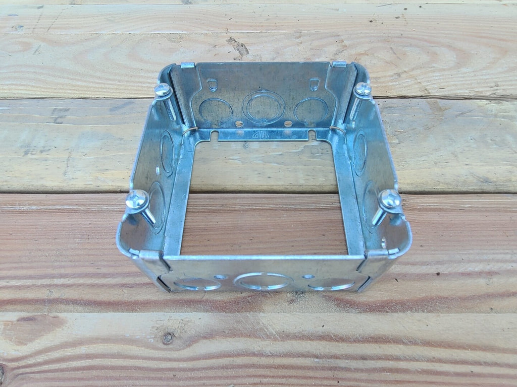 RANGE OUTLET BOX 4-11/16 in. Square Extension Ring (Box of 50)
