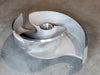 GOULDS 2-Vane Impeller for 3175S Pump, Size 6x8x14, 257-103-1203