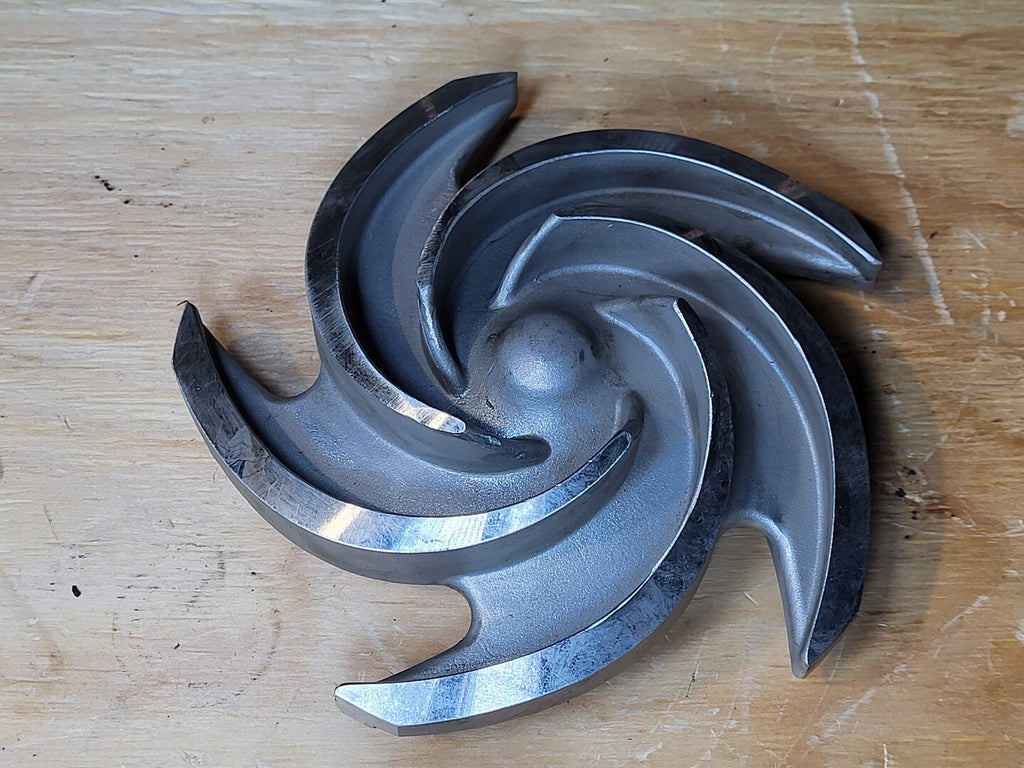 GOULDS 5-Vane Impeller CF8M for 3196ST Pump Size 1x1.5-6, R76781-1203