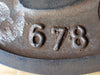 GOULDS 4-Vane Impeller 678 steel for 3175S Pump 2.5x3-8, 78-721-1018