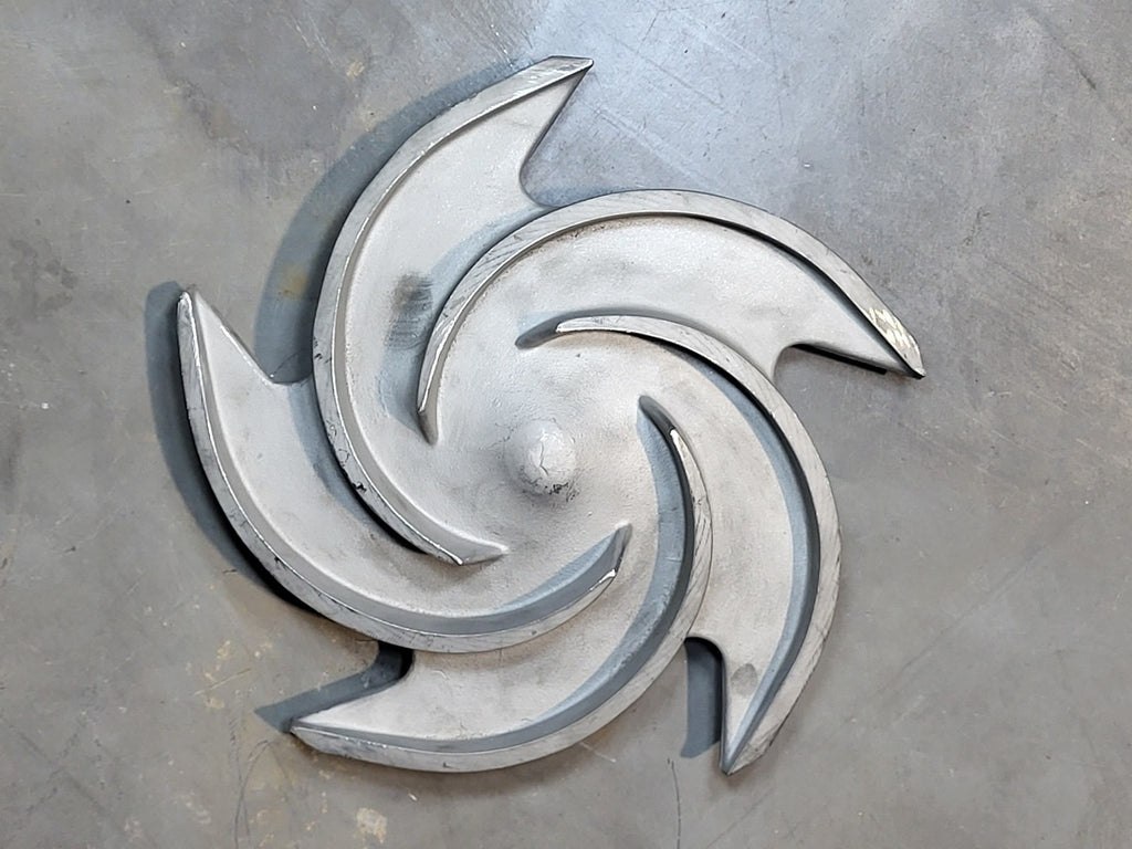 GOULDS 5-Vane Impeller 316SS for 3196MT Pump Size 3x4x10, 54019