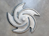 GOULDS 5-Vane Impeller 316SS for 3196MT Pump Size 3x4x10, 54019