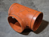 GRINNELL 6" Grooved End Tee Pipe Fitting, Fig 519S