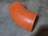 VICTAULIC 6" Grooved 45° Elbow Fitting, Ptd. Orange, No. 110