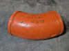 VICTAULIC 6" Grooved 45° Elbow Fitting, Ptd. Orange, No. 110