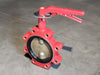 RED-WHITE 6" Class 150 Butterfly Valve 918 BNSL-2