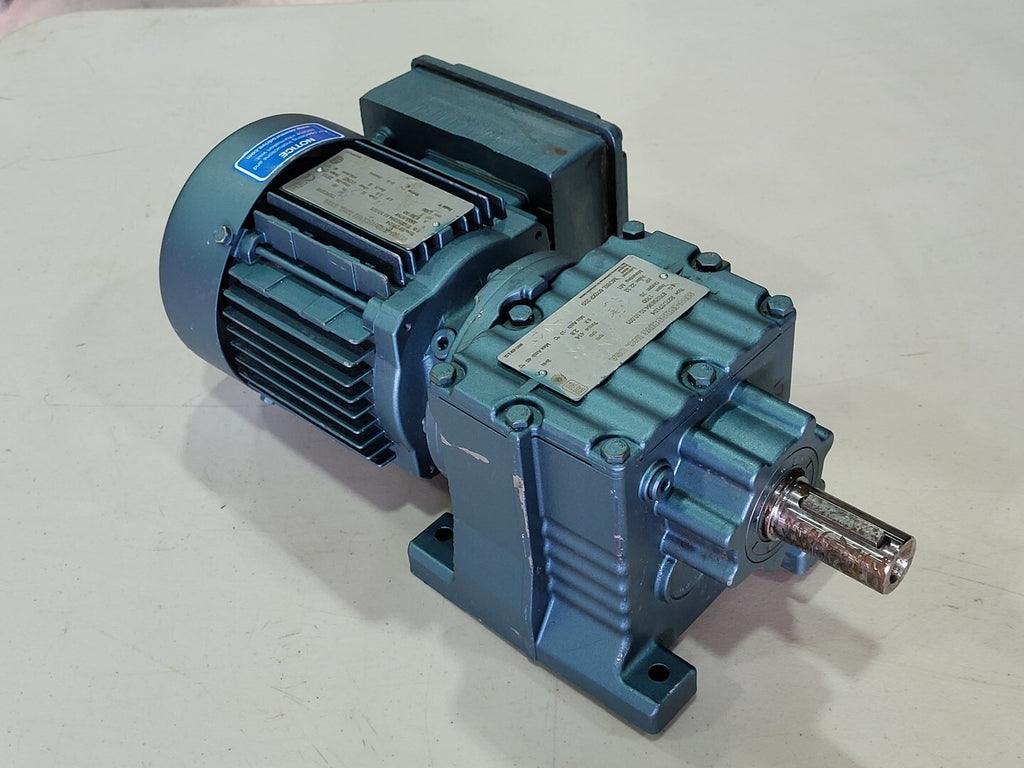 SEW-EURODRIVE 0.5 hp, 330/575 Volts, 1700/76 Rpm, 22.32 Ratio, Gear Motor R27DT71D4