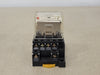 OMRON 10 Amp Ice Cube Power Relay LY4I4N w/ Socket (Lot of 6)