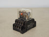 OMRON 10 Amp Ice Cube Power Relay LY4I4N w/ Socket (Lot of 6)