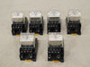 OMRON 10 Amp Ice Cube Power Relay LY4I4N w/ Socket (Lot of 6)