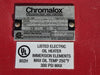 CHROMA 1.5 kW Oil Heater Immersion Element AREMTO-2155-E4T2V, P/N 156-231144-378