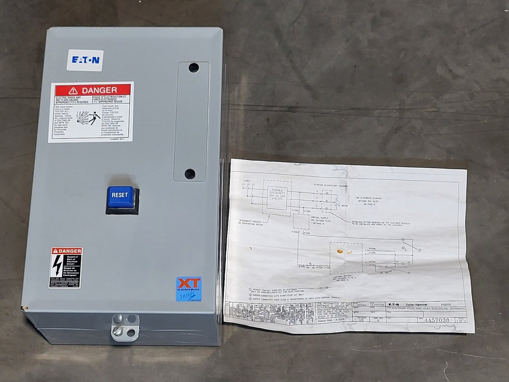 EATON 10hp 600V Enclosed Plug and Play Starter EPX05B1