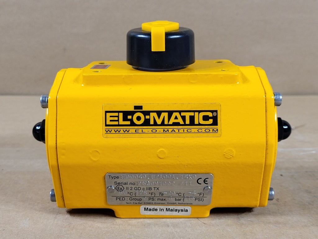 EL-O-MATIC Double Acting Pneumatic Actuator ED0040-U2A00A-14K0