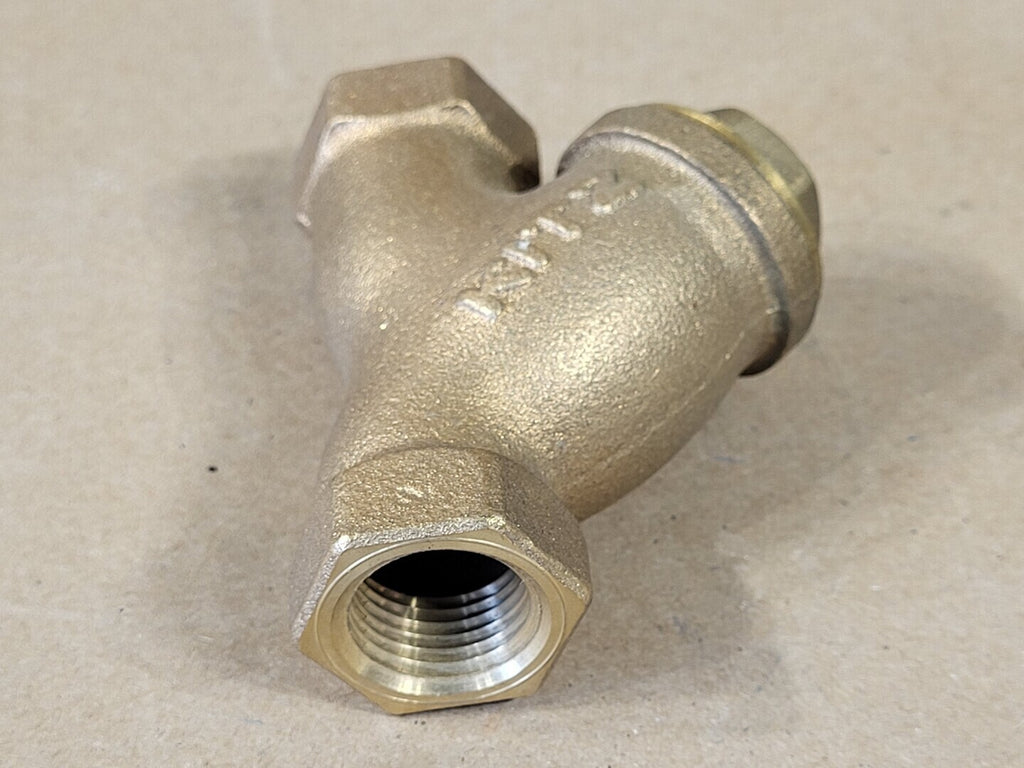 KITZ 1/2" Brass Y-Strainer Valve Class 150  (Bag of 2)