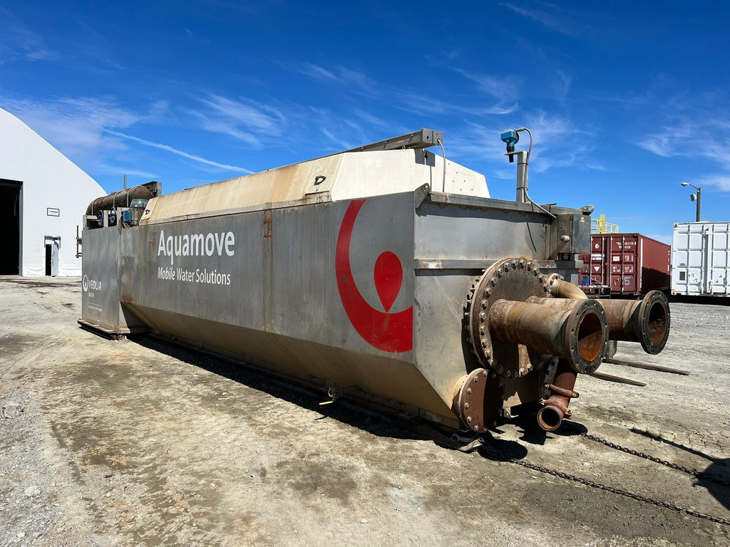 VEOLIA Water Treatment System w/ Clarifiers, Sand Filters, & Disc Filter