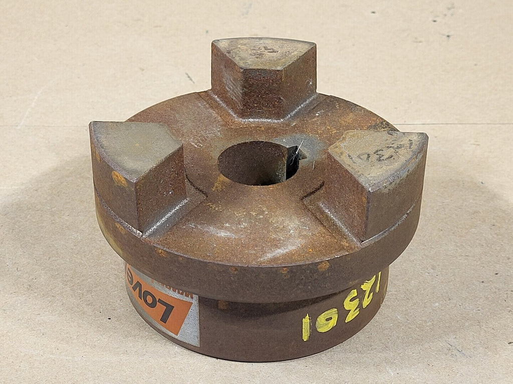 LOVEJOY Jaw Coupling Hub 12301, 4.5" OD, 1.25" Bore