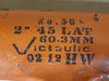 VICTAULIC 2" 45 Deg Lateral 60.3mm, No. 30