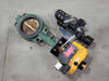 EL-O-MATIC 4" Butterfly Valve w/ Actuator ED0040-U2A00A-14K0, Filter & Lubricator