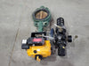 EL-O-MATIC 4" Butterfly Valve w/ Actuator ED0040-U2A00A-14K0, Filter & Lubricator