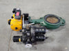 EL-O-MATIC 4" Butterfly Valve w/ Actuator ED0040-U2A00A-14K0, Filter & Lubricator