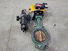 EL-O-MATIC 4" Butterfly Valve w/ Actuator ED0040-U2A00A-14K0, Filter & Lubricator