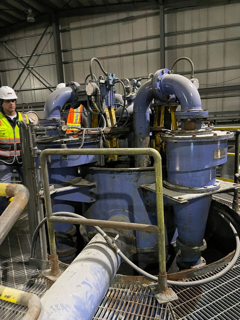 KREBS Hydrocyclone Manifold System w/ 4 x Cyclones GMAX15-20-3229