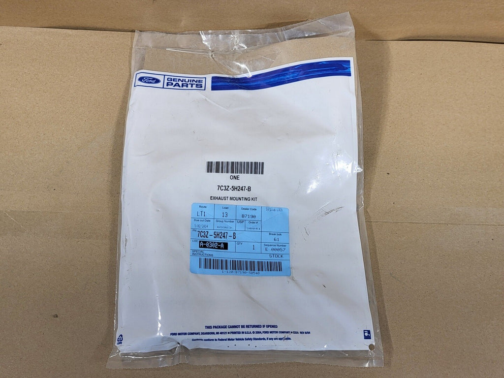 FORD Exhaust Mounting Kit 7C3Z-5H247-B