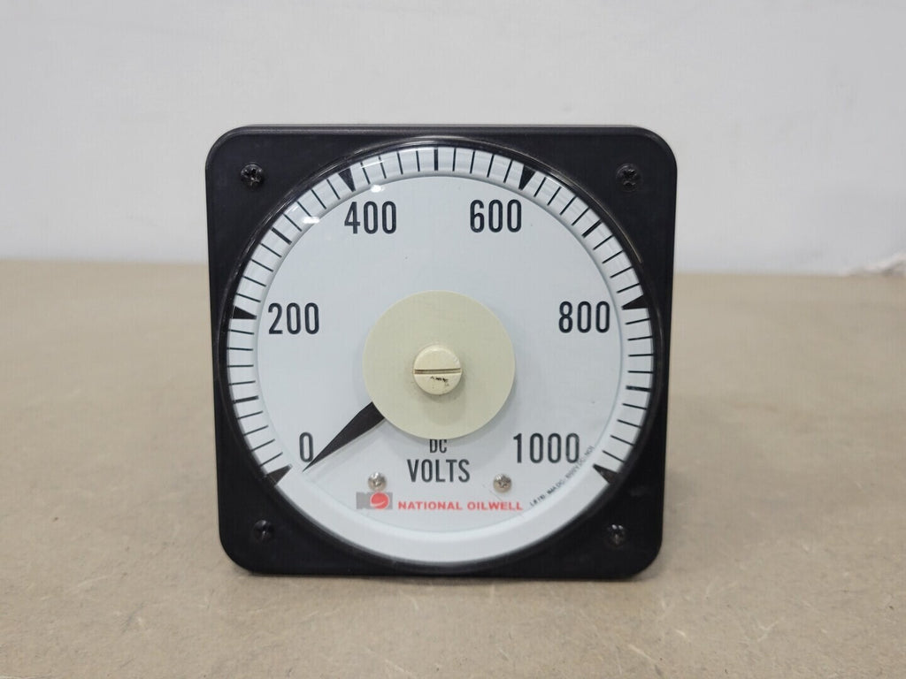 STANDARD ELECTRIC WORKS CO. LTD. 0-1000 Volts Moving Coil DC Voltmeter LS-110 DC