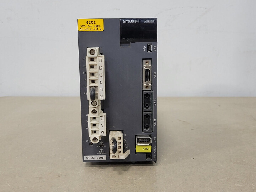 MITSUBISHI 2 kW AC Servo Amplifier MR-J3-200B