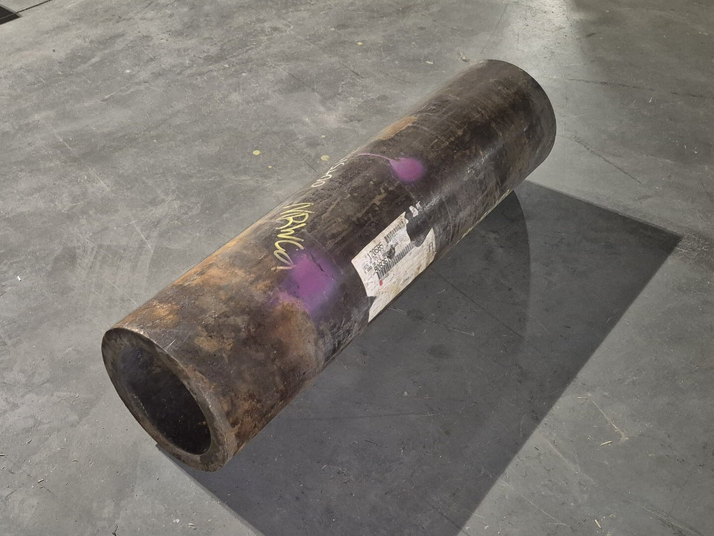 1026 HF Seamless Tubing ASTM A519, 8" OD x 6" ID x 30" Long, 120585