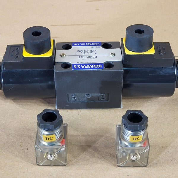 Électrovanne KOMPASS D4-02-3C3 - AC110V/220V/24V - Neuf - Pièce De Rechange