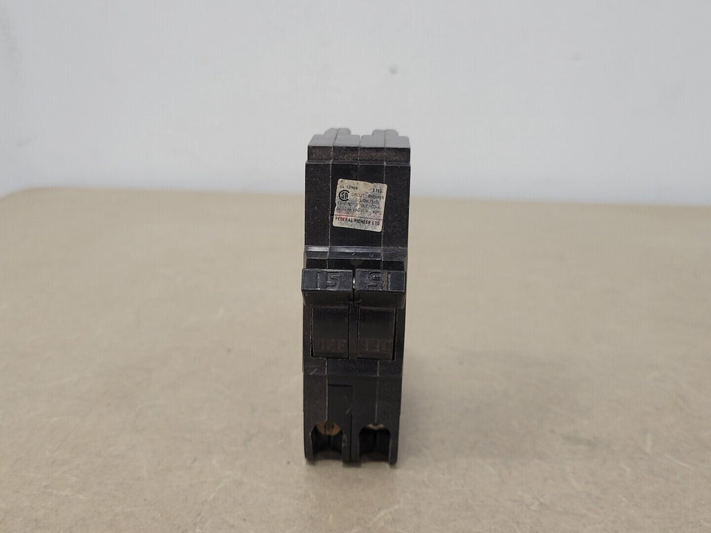 FEDERAL PIONEER 15 Amp, 2 Pole, 120/240 Volts Circuit Breaker NC215