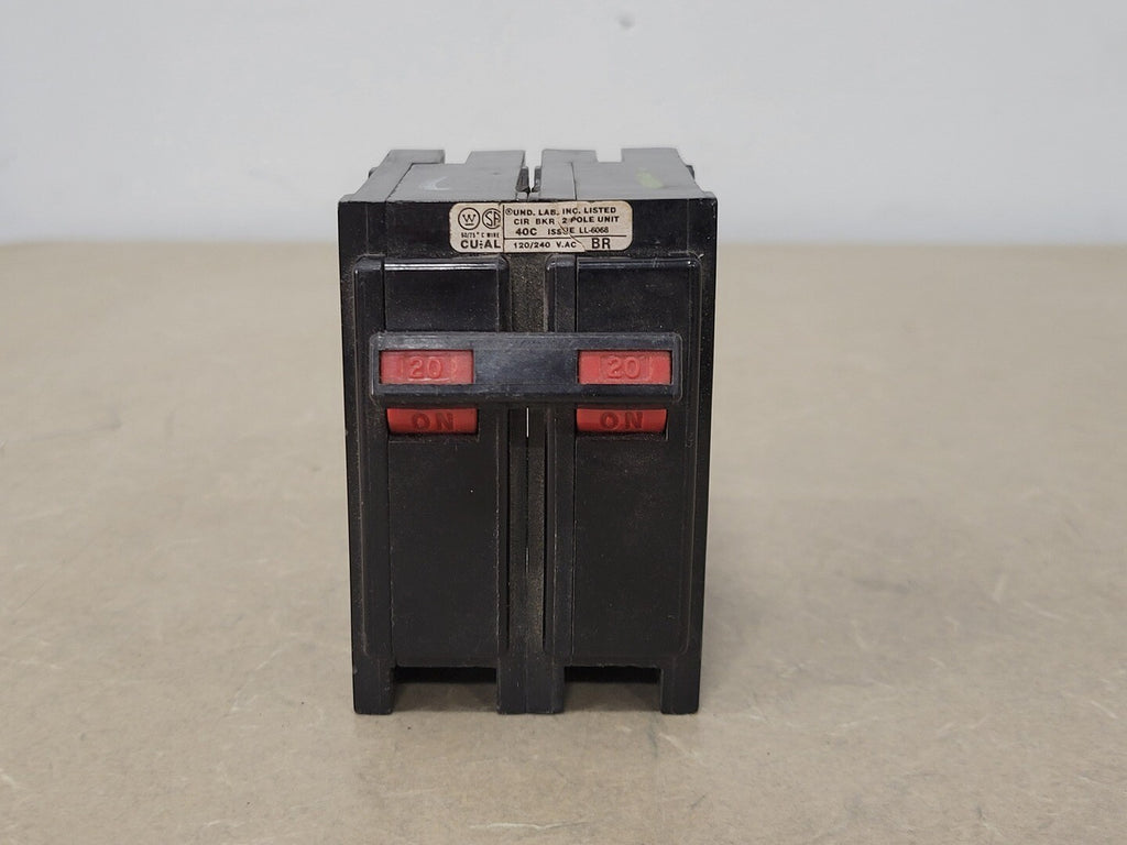 BRYANT 20 Amp, 2 Pole, 120/240 Volts Circuit Breaker BR220