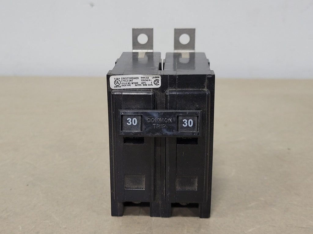 CUTLER-HAMMER 30 Amp, 2 Pole, 120/240 Volts Circuit Breaker BA230