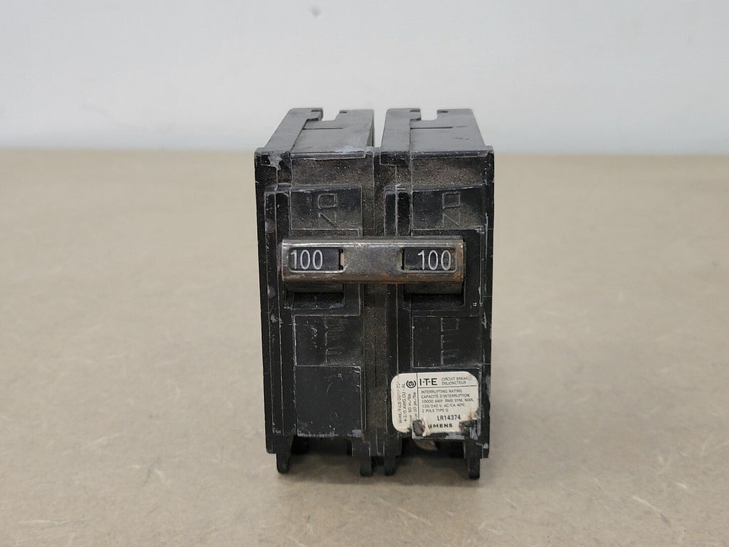 SIEMENS 100 Amp, 2 Pole, 120/240 Volts Circuit Breaker Q2100