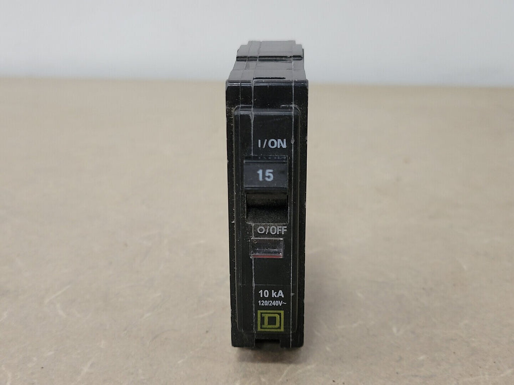 SQUARE D 15 Amp, 1 Pole, 120/240 Volts Circuit Breaker QO115